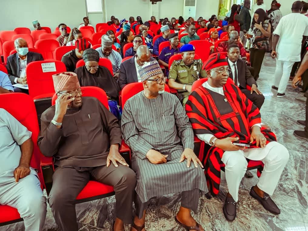 A cross section of mourners